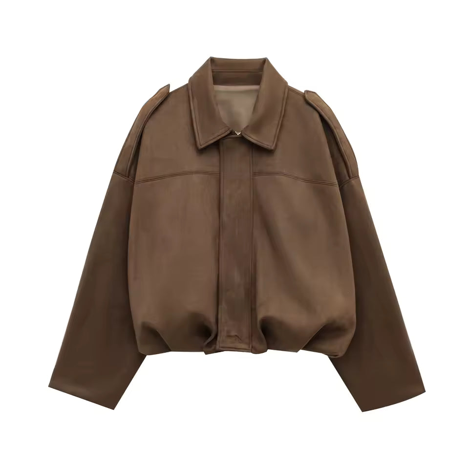 Ridgeway Vintage Suede Bomber Jacket