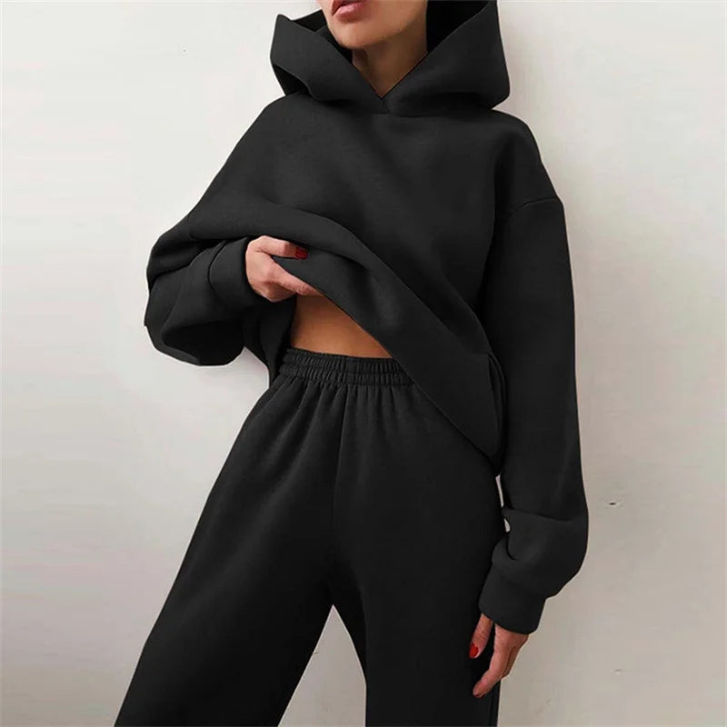 Everyday Casual Cozy Tracksuit Set