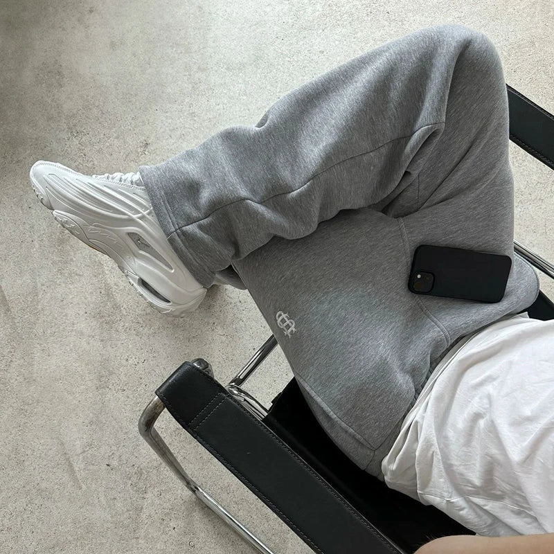 StreetFlex Drawstring Zipper Sweatpants